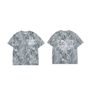 PRE-ORDER // Word Over World Oversized Camo Tee - MAY ETA