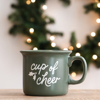 Cup of Cheer Christmas Mug