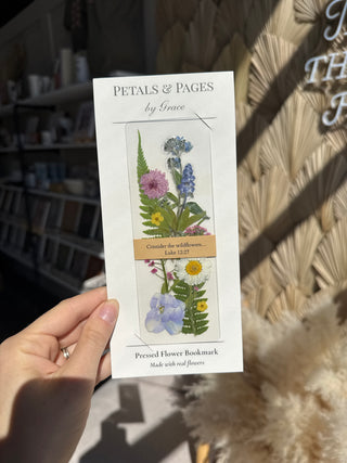 Pressed Flower Bookmark
