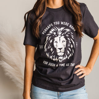 Esther Lion Tee - Midnight