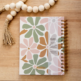 Flower Hardcover Journal