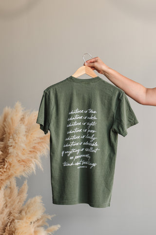Focus on the Good Tee - Forest