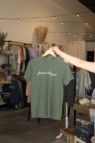 Focus on the Good Tee - Forest