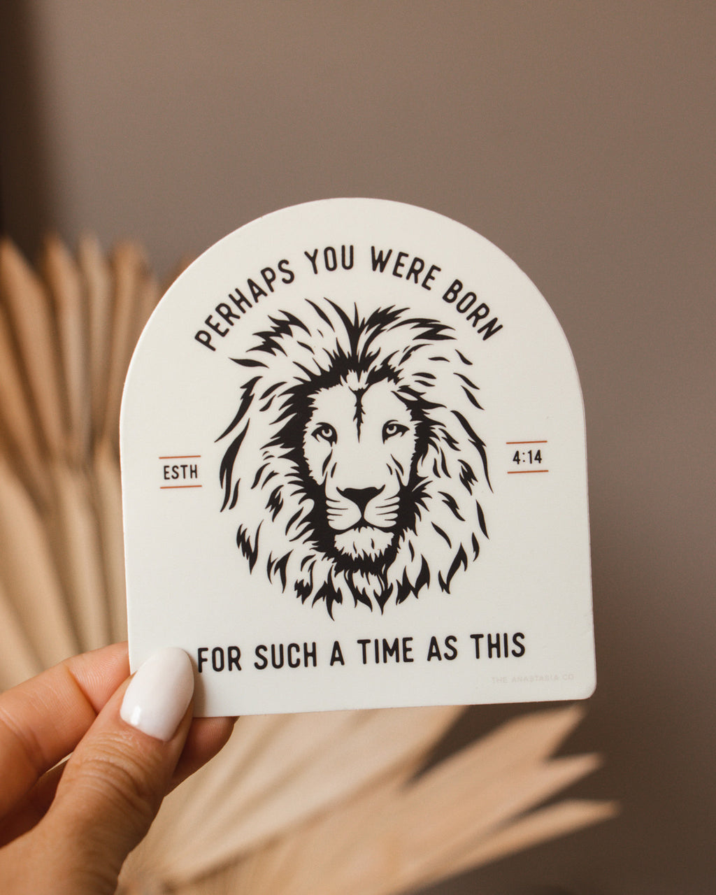 Sucha Sticker For Such a Time as This Esther Lion Sticker – The Anastasia Co.