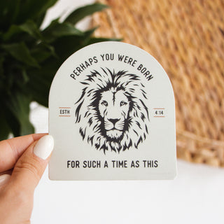 For Such a Time as This Esther Lion Sticker