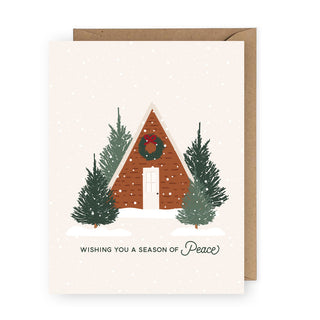 Season of Peace Christmas Greeting Card