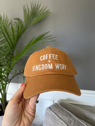 Coffee + Kingdom Work Hat - Rust