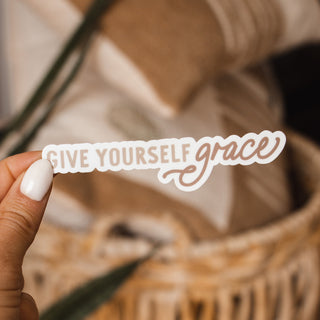 Give Yourself Grace Sticker