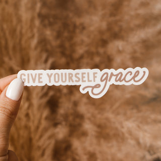 Give Yourself Grace Sticker
