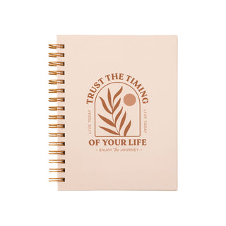 Trust the Timing of Your Life Hardcover Journal