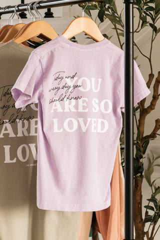 You are So Loved Tee - Youth