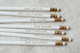 The Fruit of the Spirit Set | Encouraging Faith Pencils