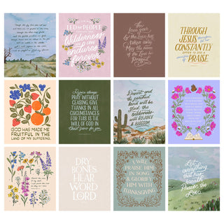 2026 Scripture Calendar: Worship in the Wilderness