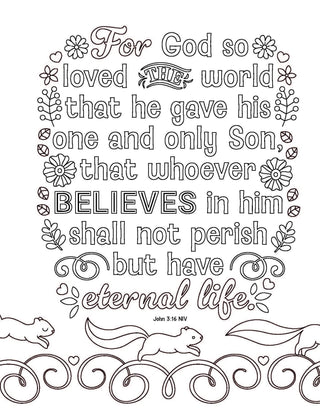 Color the Bible for Girls: Paperback / English