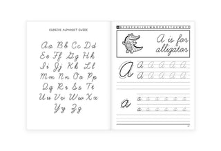 The Cursive Handwriting Workbook for Kids