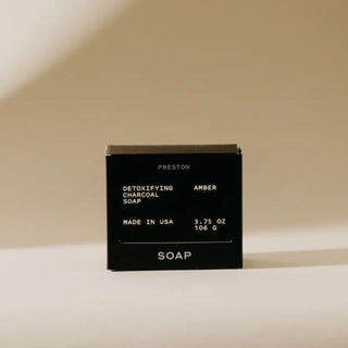 Preston Grooming Charcoal Bar Soap
