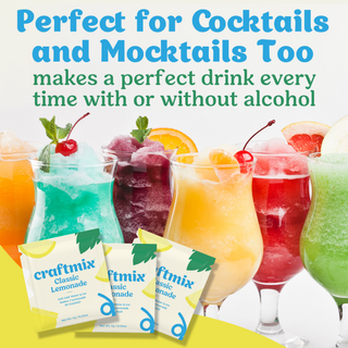 Classic Lemonade & Cocktail Mixer - 6 Serving Multipack
