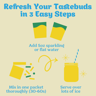 Classic Lemonade & Cocktail Mixer - 6 Serving Multipack