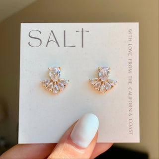Lux Stud Earrings - Diamond Statement Studs