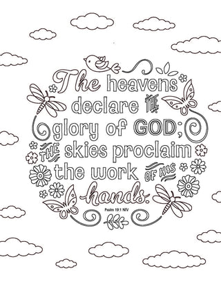 Color the Bible for Girls: Paperback / English