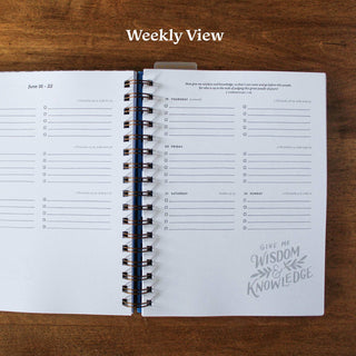 2026 Scripture Lettering Planner