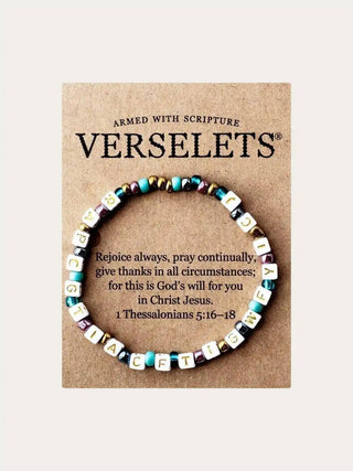 Rejoice always, pray continually... VERSELET®: Kids 6"