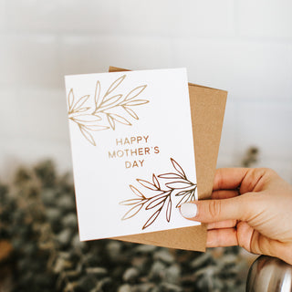 Happy Mother's Day Foil Greeting Card