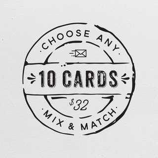 Choose Any 10 Greeting Cards