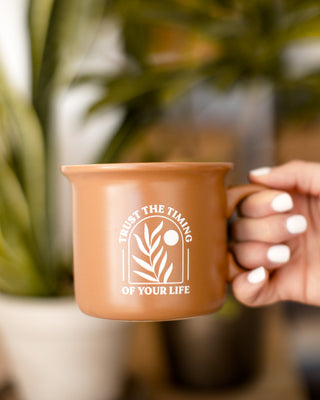 Trust the Timing of Your Life Ceramic Mug