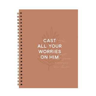 Cast all Your Worries Softcover Journal