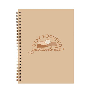 Stay Focused Softcover Journal