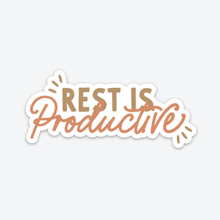 Rest is Productive Sticker