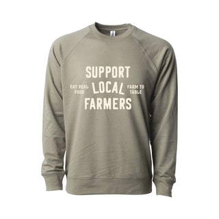 Support Local Farmers Crew - Olive