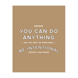 You Can Do Anything Art Print