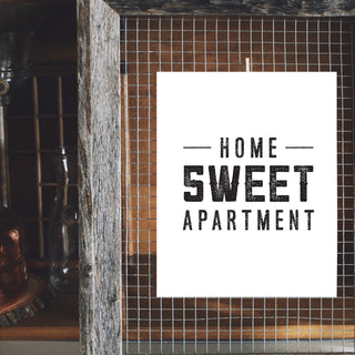 Home Sweet Apartment Art Print