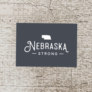 Nebraska Strong Art Print